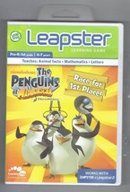 Leapfrog Leapster Nickelodeon The Penguins Of Madagascar Race for 1st Place - $14.43