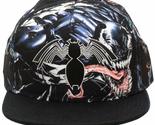Venom Rubber Logo Sublimated All Over Print Snapback - $19.55