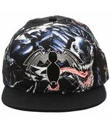 Venom Rubber Logo Sublimated All Over Print Snapback - $19.55