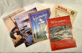 Wyoming History and Vacation Set, 5 High Gloss Books.   (5 soft cover book set) - £26.90 GBP