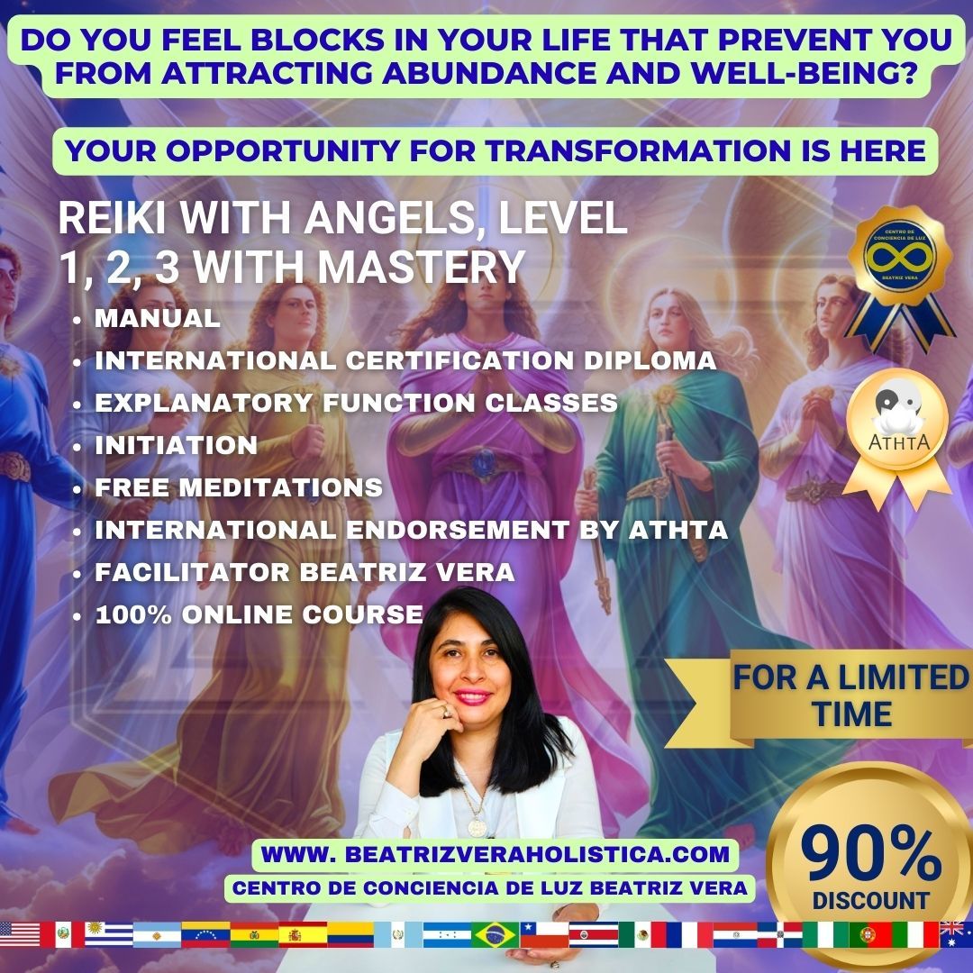 Personal process with Reiki with Angels, level 1, 2, 3 with mastery - $25.00