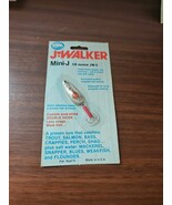 vintage NOS J Walker mini-J 1/8 Oz. JW-5 fishing lure - $10.79 CAD