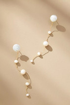 Nwt White Pearl Strand Drop Earrings New $44 - £16.47 GBP