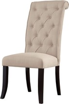 2 Count, Beige, Tripton Classic Tufted Upholstered Armless Dining Chair By - £242.16 GBP