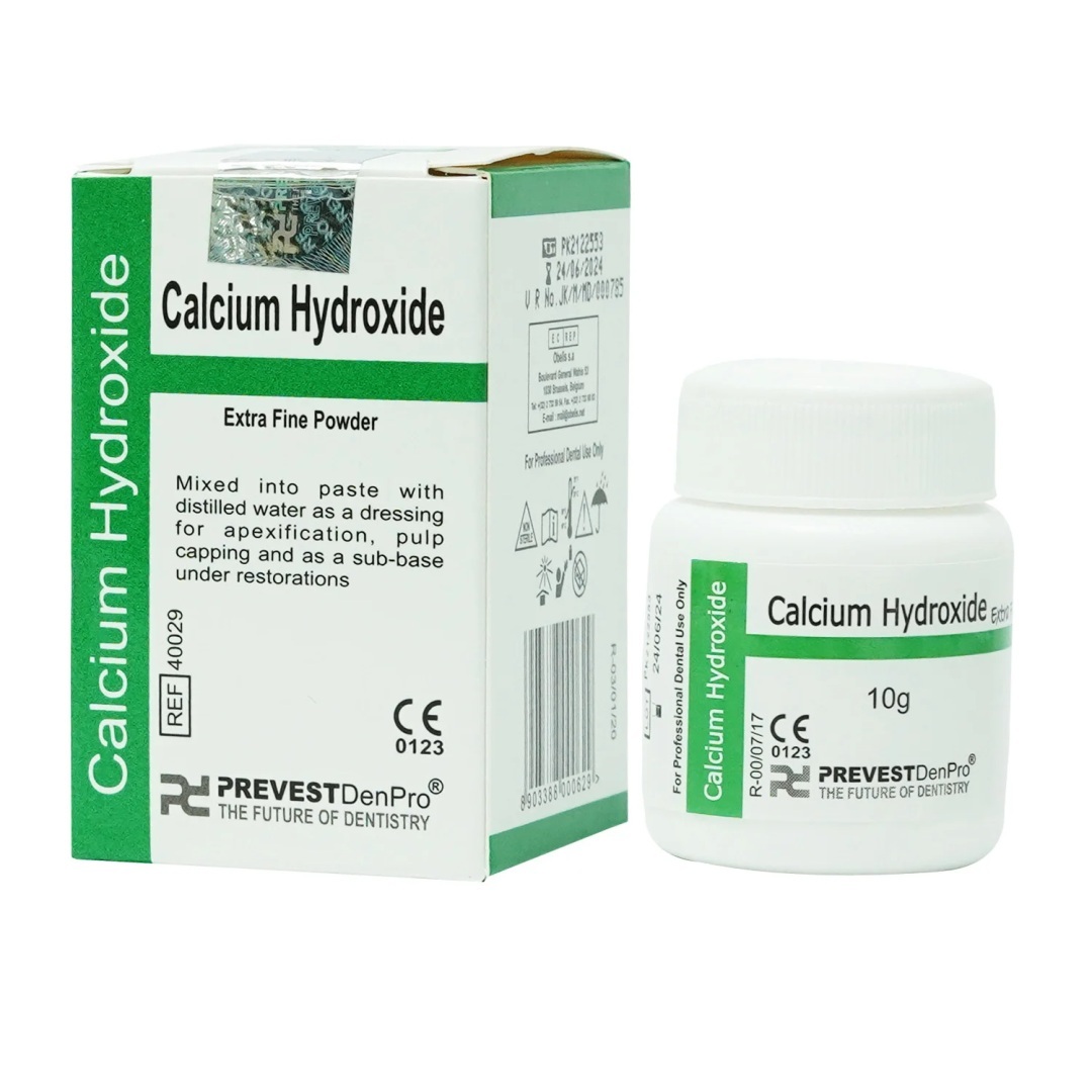 Prevest Denpro Calcium Hydroxide Extra Fine Powder 10g Jar 40029 - $25.00
