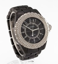 Chanel Ceramic Automatic Watch Diamond Bezel 38 mm H0950 - £3,758.61 GBP