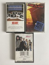 Heart Cassette Lot of 3 Magazine, Private Audition, Rock The House Live, Hits - £6.44 GBP