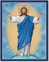 Catholic icon of Jesus Christ the Light of the World - £320.73 GBP+