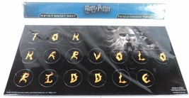 Harry Potter Lord Voldemort Pop Out Magnet Sheet - New! - Fridge Magnets - $4.95