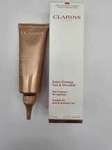 Clarins Extra-Firming Cou &amp; Decollete Daily Use Youthful Lift 2.5 oz AUTHENTIC - £38.65 GBP