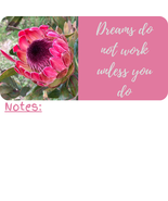 Motivational Flower scene Magnet with space for personalisation - $11.96 CAD