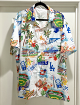 LA Dodgers Aloha Hawaiian Print inspired by  Reyn Spoon Design, Men&#39;s 2X... - $48.00
