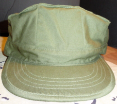 Vintage OG-107 8 Point Without Insignia Olive Green Type I Utility Hat Cap 7 1/4 - £28.83 GBP