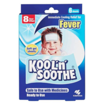 Kool ‘n’ Soothe Kids Fever Relief – 6 Soft Gel Sheets - £57.16 GBP