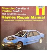 GM Chevrolet Cavalier Pontiac Sunfire Haynes Repair Manual PB 1995-2001 ... - $55.73 CAD