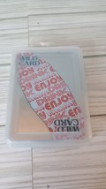 Coca-cola Waterproof Clear Playing Cards Complete Deck - £10.13 GBP