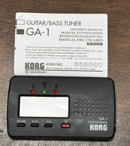 Korg GA-1 Solo Guitar Bass Tuner w/ Instructions - $12.00