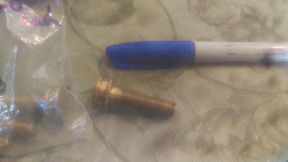 NEW Vent Closing Screw Red Jacket Petroleum Fuel Pump P75S1   pn#- 076-1... - $17.47