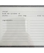 Recipe Cards 25 Count Cooking Kitchen Accessories In Case Blank Unused E55 - $27.34 CAD