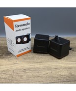 Resomelo Premium Audio Speakers: Crystal-Clear Sound with Deep Bass Perf... - $30.00