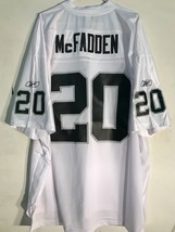 Reebok Premier NFL Jersey Raiders Darren McFadden White sz 3X - $49.49