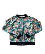 GAW Essential light weight Floral zip up jacket Size Small Made in Spain - €12,28 EUR