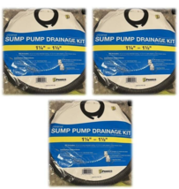 Prinsco SK2400DIU Discharge Hose Kit 1-1/4&quot; D X 24&#39; ft. L Plastic (3-PACK) - $58.41