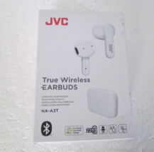 JVC HA-A3T True Wireless White Bluetooth Water Resistance IPX4 Earbuds - £14.87 GBP