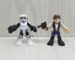 Hasbro Star Wars Galactic Heroes HAN SOLO and STORM TROOPER figures lot 2 - $9.89