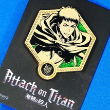 Attack on Titan Jean Golden Glitter Enamel Pin Figure Anime Shingeki no Kyojin  - £12.05 GBP