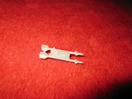 Micro Machines Mini Diecast playset part: Gray Missile Attachment - $1.25