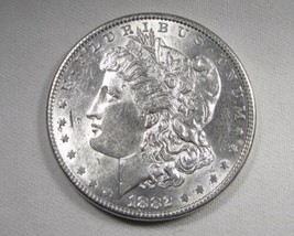 1882 Silver Morgan Dollar CH AU Coin AN591 - £42.68 GBP