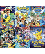 POKEMON SERIES (Season 1 - 25 + 21 Movies) DVD All Region USA English Version - $149.99