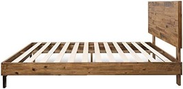 Zinus Tricia Wood Platform Bed Frame With Adjustable Headboard / Wood, Queen - £427.08 GBP
