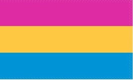 Pansexual Flag 3&#39;x5&#39; ft LGBTQIA Pan Pride Pansexual Rainbow Pride Flag Pride USA - £14.76 GBP