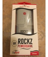 Authentic Zipkord ROCKZ  3600mAh Backup Battery, Single USB,WITH FLASHLI... - £10.05 GBP