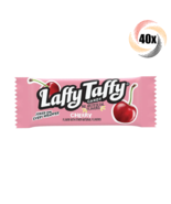 40x Pieces Laffy Taffy Cherry Flavored Taffy Candy Pieces No Artificial ... - £11.62 GBP