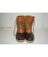 Sporto The Original Duck Boot Womens Round Toe Boots Size 7.5 Arianna Brown - $40.43 CAD