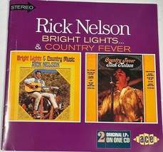 Rick Nelson - Bright Lights &amp; Country Fever (CD 1998 Ace (Rare) VG++ 9/10 - £11.79 GBP