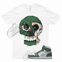 VIEWS T for 1 Retro Gorge Green High Metallic Silver White Shirt To Match Pine - £18.38 GBP+