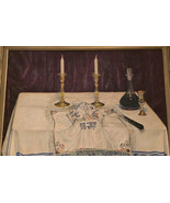 Rare Irving Schlussel Jewish Ceremonial Objects Still Life Judaica Art P... - €2.934,10 EUR