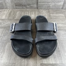 SOREL Womens Roaming Buckle Slide Sandal Size 10 - Black - £14.89 GBP