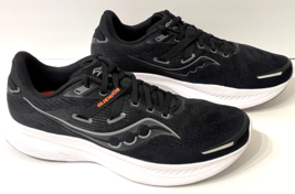 Saucony Guide 16 Men&#39;s Size 12 Running Shoes Black/White - £51.98 GBP