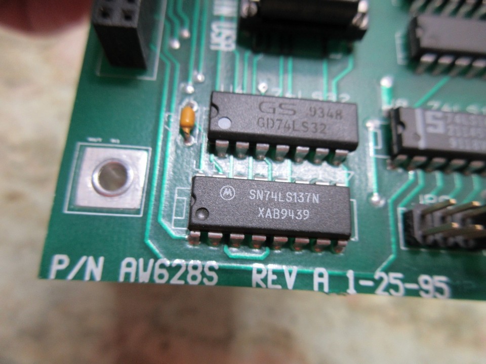 American Way Circulation Plate P/N AW628S Rev.A AW-100 CNC Lathe-
show origin... Item image 2