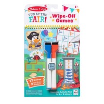 Melissa &amp; Doug Fun at the Fair! Fair Games Wipe-Off Activity Pad - £7.90 GBP