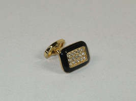 Men J.Valintin Cufflinks by Vitorofolo for French Cuff Shirt V39-59 Gold Diamond image 4