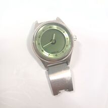 Relic green watch face ZR90612 stainless steel analog digital Y2k ONLY F... - $12.00