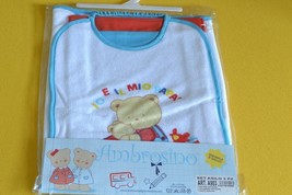 Set Maternelle 3 Pièces (Bavoir, Table Et Sac ) AMBROSINO Art. A903 - $7.21+