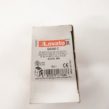 Lovato GA040 C 3P Switch Door Mounting AC21A 40A Disconnect New in Box - €38,52 EUR