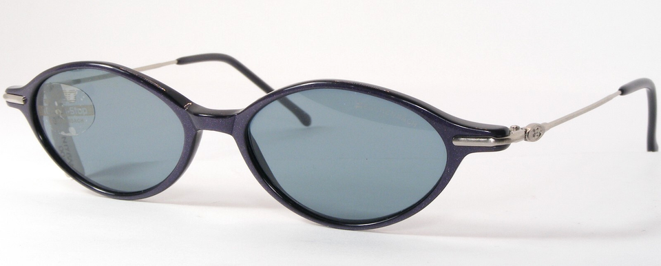 Vintage ESCHENBACH 4479 321 Purple Blue /Silver UNIQUE RARE SUNGLASSES G... - $67.19